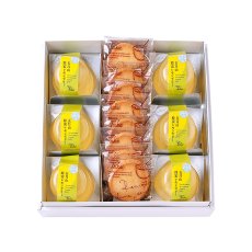 画像1: 五月山蜂蜜レモンゼリー（6個）＆クッキー（8枚） (1)